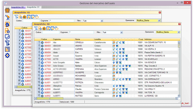 taack screenshot articoli